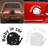 Cartoon Decal Safety Baby Sign Car Stickers In Car Baby on Board