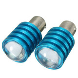 5W Pair Car White Reverse Light LED Brake Turn Signal Q5 1157 BAY15D 7W Bulbs