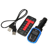 Inch LCD with Remote Controller Car MP3 Player FM Transmitter