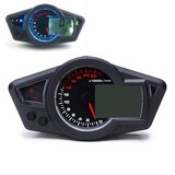 Waterproof Odometer Speedometer Universal Motorcycle LCD Digital
