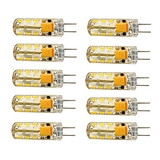 10pcs 100 Warmwhite 1.5w Cool White Light Led Corn Bulb 120lm 3000k/6000k G4 3014smd