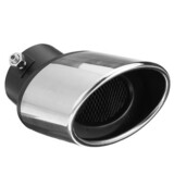 Stainless Steel Car 63MM Tip Trim Pipe Stainless Steel Car Auto Muffler Exhaust Tail