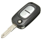 Scenic Entry Modus Renault Remote Key Case Clio Megane Kangoo Flip Fold