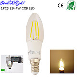 Cob Edison Filament Ac110 1pcs High Quality Light 120v Chandelier Candle