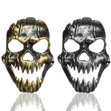 Ghost Horror Halloween Party Skeleton Mask Plastic Warrior Skull