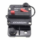 Ignition Switch Protected Fuse Holder Car Boat Resettable Reset Circuit Breaker Manual 100A RV