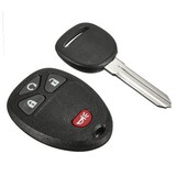 Car Ignition Key 315Hz Keyless Entry Remote Fob 4 Button Replacement Chevrolet