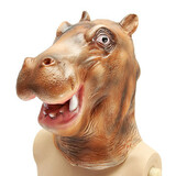 Prop Party Cosplay Horse Animal Halloween Costume Theater Mask Creepy