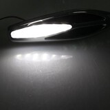 LED Flash 2x Car Side Marker Light Lamp Turn Light Steel Ring