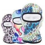 Outdoor Sport Quick-Dry Motorcycle Swim Cap Balaclava Full Face Mask Print