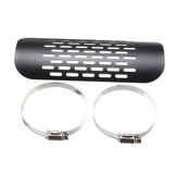 Cover For Harley Exhaust Muffler Pipe Heat Shield Chopper Cruiser Motorcycle