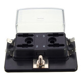 Cover for Car Blade Fuse Box Block Holder Terminal 4 Way Side Power