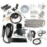 Black Kit Motorized Bike Engine Motor 2-Stroke Cycle 80cc Body