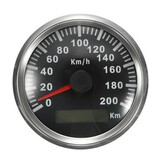 Stainless Gauges Car Waterproof Digital Motorcycle Auto GPS Speedometer