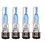 4pcs High Low Beam 50W Xenon Lights Lamp Motorcycle Headlight