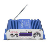 Audio Stereo Hi-Fi Remote Kentiger Mini FM SD Car Home 2 Channel 12V MP3 USB Amplifier