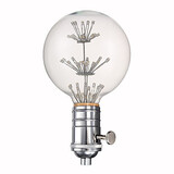 Decorative 220v E27 Light G80 Bulb