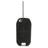 Key Case Shell Fob Peugeot Flip Folding Remote 2 Button 407 307 308