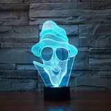 100 Decoration Atmosphere Lamp Led Night Light Colorful Touch Dimming 3d Novelty Lighting