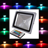 Led Flood Lights Controlled Remote Ac 85-265 V Integrate Rgb