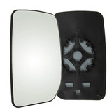 Mirror Glass Car Wing Door Ford Transit Clip On Left Passenger Side