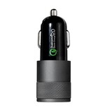 Charge Car Charger Dual USB Charger Fast Multifunctional Car Aluminium Alloy