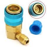 R134A Adapter with Cap Automotive Air Conditioning Coupler Quick Low