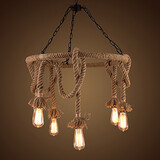 Chandelier Country Hemp American