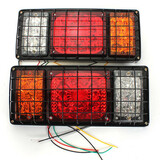 Ute 12V Lamps Tail Pair LED Caravan Tail Lights Trailer Truck