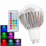Controlled High Power Led Led Globe Bulbs Ac 100-240 V Color 1 Pcs Remote 8w