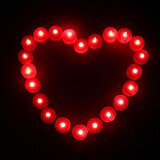Red Candle Supply Party Wedding Decoration Coway Led