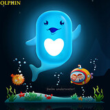 Wall Light Kids Room Emergency Assorted Color Lovely Cartoon Home Decoration Led Night Light