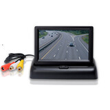Black Inch Car Monitor LCD Digital Display