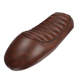 Saddle Motorcycle Brown Vintage Universal For Honda Hump Cafe Racer Seat