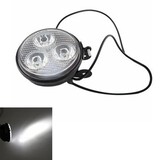 Little Motorcycle Super Bright Lamp Headlight 12V 9W Spotlights Sun Glass LED Section Thick