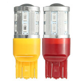 5630 T20 Daytime LED Turn Signal Running Brake Light DRL Red Bulb Amber