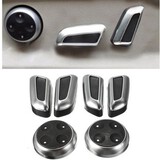 Q5 Seat Tiguan Adjustment Chromed A5 A6 Trims Q3 Switch Cover Audi A3 A4 VW