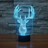 Colorful Decoration Atmosphere Lamp Led Night Light Novelty Lighting 3d Christmas Light 100