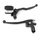 Honda Yamaha Suzuki Harley 8inch Motorcycle Handlebars Brake Master Cylinder Clutch Lever