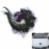 Tail Decal Gecko Snake Stereoscopic Simulated Car Sticker 3D