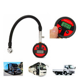 LCD Manometer Digital Tire 0-200PSI PSI Air Pressure Gauge BAR KPA Metal