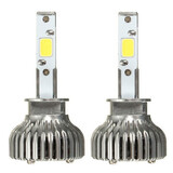 30W HB3 LED Headlight 9005 9006 AUDEW Pair Aluminum Beam COB H1 3200LM Bulb 6000K Hi Lo