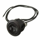 Heater Heated Pins High Low Control Round Universal 3 Rocker Switch Car Seat