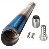 Gp 51mm Stainelss Slip on Motorcycle Scooter Street Bike Tip Exhaust Muffler Pipe