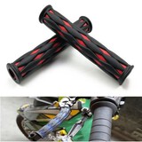 Motorcycle Brake Grips Silicone Orange Blue Yellow Red 12mm Lever Pair Sportbike Racing