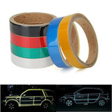 Warning Decoration Tape Safety  Reflective Car Sticker 2cmx3meter