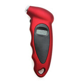 With Light Red Automobile Tire Pressure Gauge LCD Digital Display