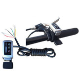 Indicator Electric Battery Bike Handlebar Thumb Throttle Speed