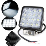 16LED Spotlight SUV ATV Light For Jeep Driving LED lamp 32W Work