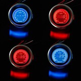 Meter Gauge Car LED 2 inch 52mm PSI Vacuum Turbo Boost Black